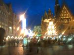 Świąteczny jarmark na wrocławskim rynku