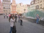 Przy fontannie na wrocławskim Rynku